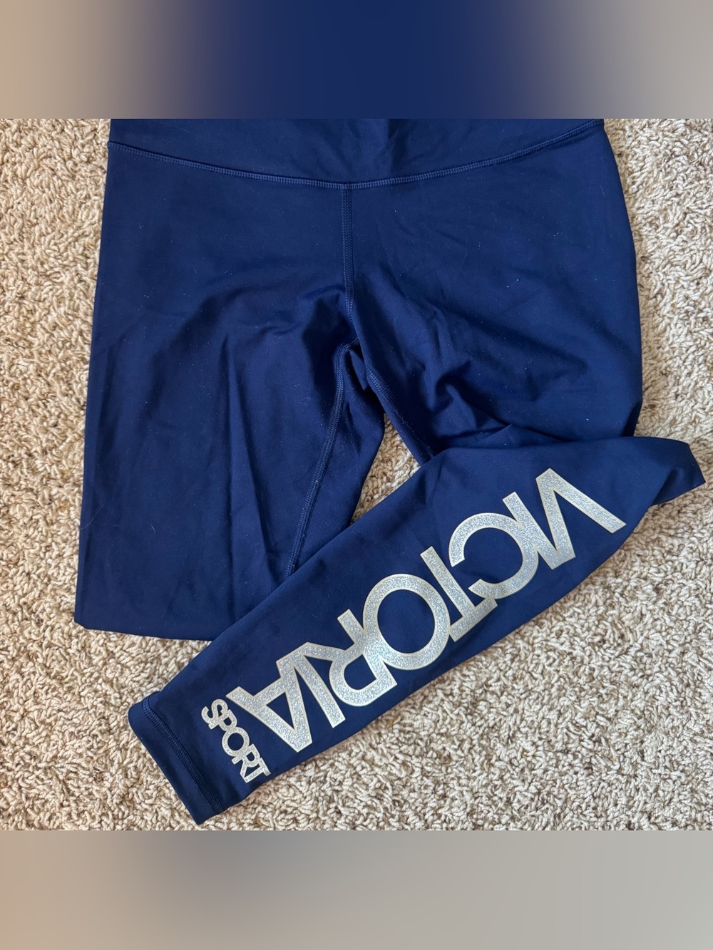 Navy Victoria Sport Leggings
